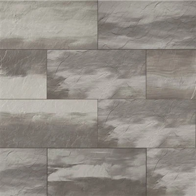 กระเบื้องหินชนวนสีเทาเข้ม